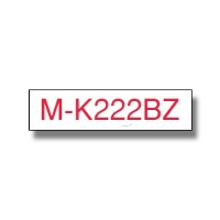 Brother Original DirectLabel rot auf weiss MK222BZ