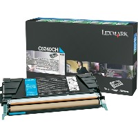 Lexmark Original Toner-Kit cyan High-Capacity return program C5240CH