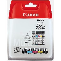 Canon Original Tintenpatrone MultiPack 2x Bk + 1x C,M,Y 2078C007