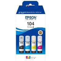 Epson Original Tintenflasche MultiPack Bk,C,M,Y C13T00P640