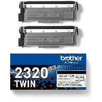 Brother Original Toner-Kit Doppelpack TN2320TWIN