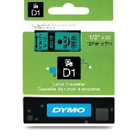 Dymo Original DirectLabel-Etiketten schwarz auf grn 45019