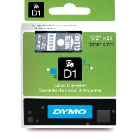 Dymo Original DirectLabel-Etiketten weiss auf Transparent 45020