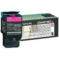 Lexmark Original Toner magenta extra High-Capacity return program C544X1MG